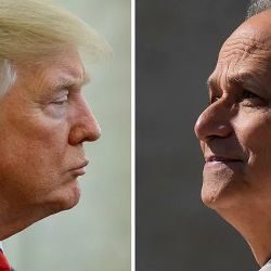 Trump y León | Foto:CEDOC