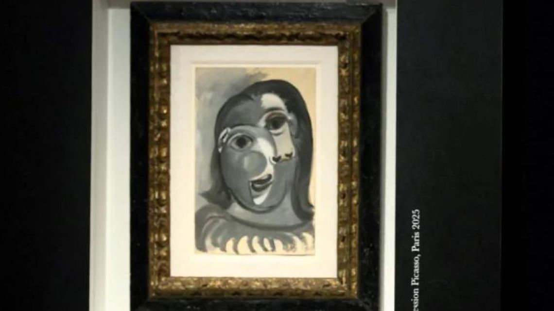 Rifa benéfica: Ingeniero gana Picasso valuado en US$1,2 millones