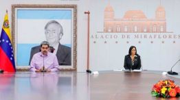 Delcy Rodríguez desmanteló el "Salón Néstor Kirchner"  14042026