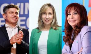 Axel Kicillof, Miryam Bregman y Cristina Kirchner 15042026