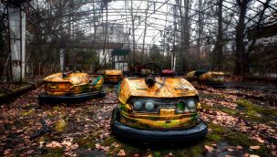 El parque de la ciudad de Pripyat Chernobyl 16042026
