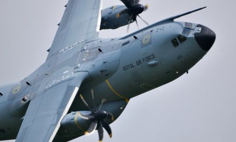 Aeronave militar Airbus A400M del Reino Unido