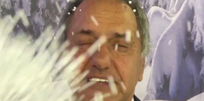 Daniel Scioli promociona Bariloche