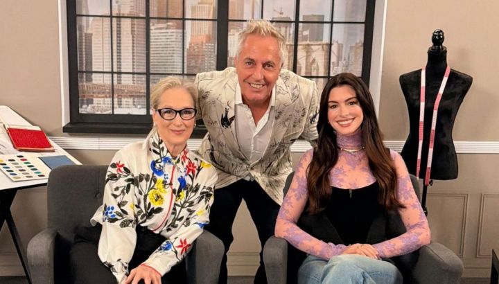 Telefe pone al aire "Por el Mundo" con Marley y La Reini junto a Meryl Streep y Anne Hathaway