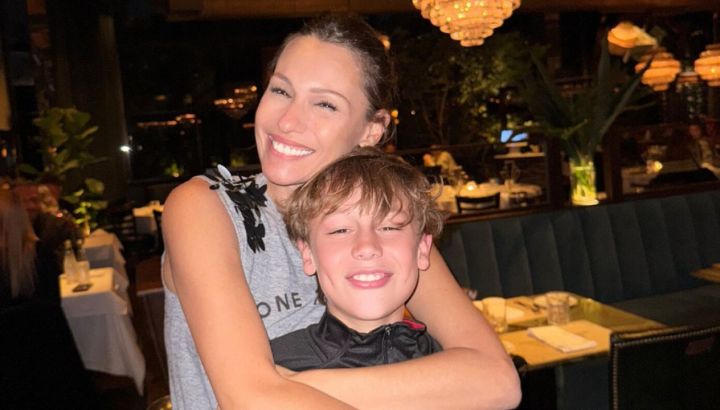 La noche madre e hijo de Pampita y Beltrán Vicuña: las tiernas fotos