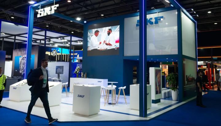 SKF capacitó a más de 300 asistentes en su stand