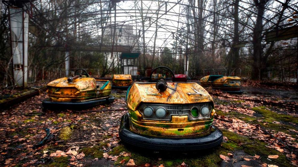 El parque de la ciudad de Pripyat Chernobyl 16042026
