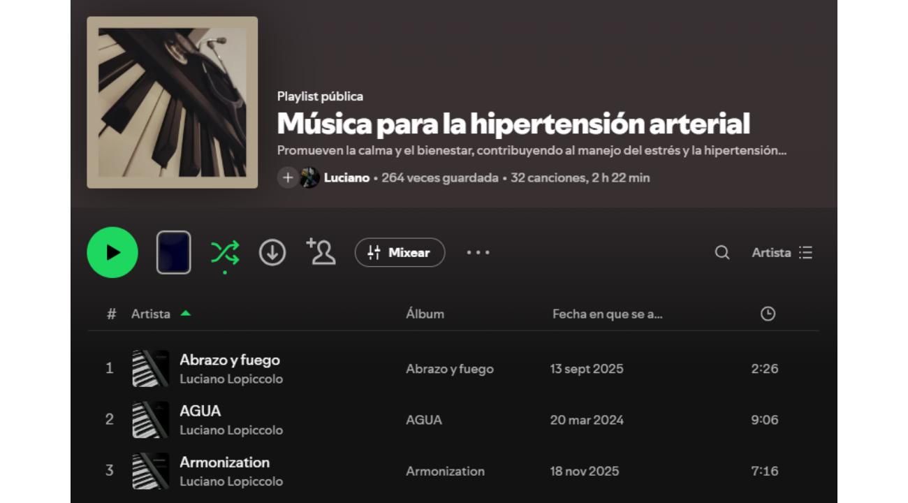Música para la hipertensión: cuando el sonido también cuida el corazón