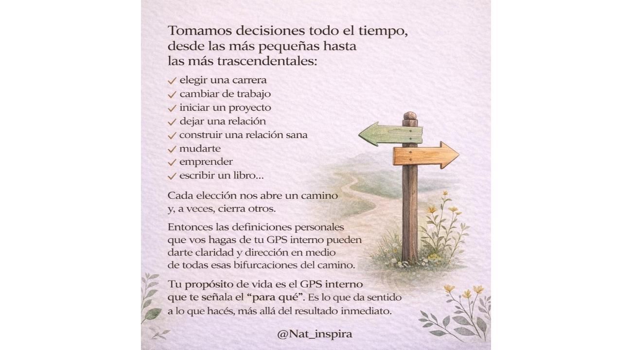 No te falta tiempo, te falta dirección