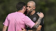 Javier Mascherano y Lionel Messi