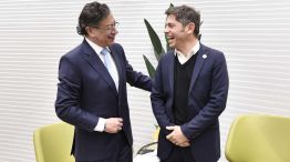 Axel Kicillof, compartimos un grato encuentro con Petro Gustavo en Barcelona 20260417