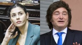 Marcela Pagano y Javier Milei 17042026