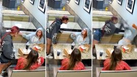 La rapera Ice Spice fue atacada por una mujer en un restaurante, y terminaron a las piñas en la calle: el video