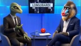 Y ahí aparecí yo, un mandril