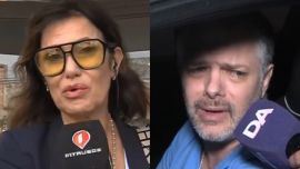El desconsolado llanto de María Fernanda Callejón tras el comienzo del juicio contra Ricky Diotto: "Yo aposté por la familia"