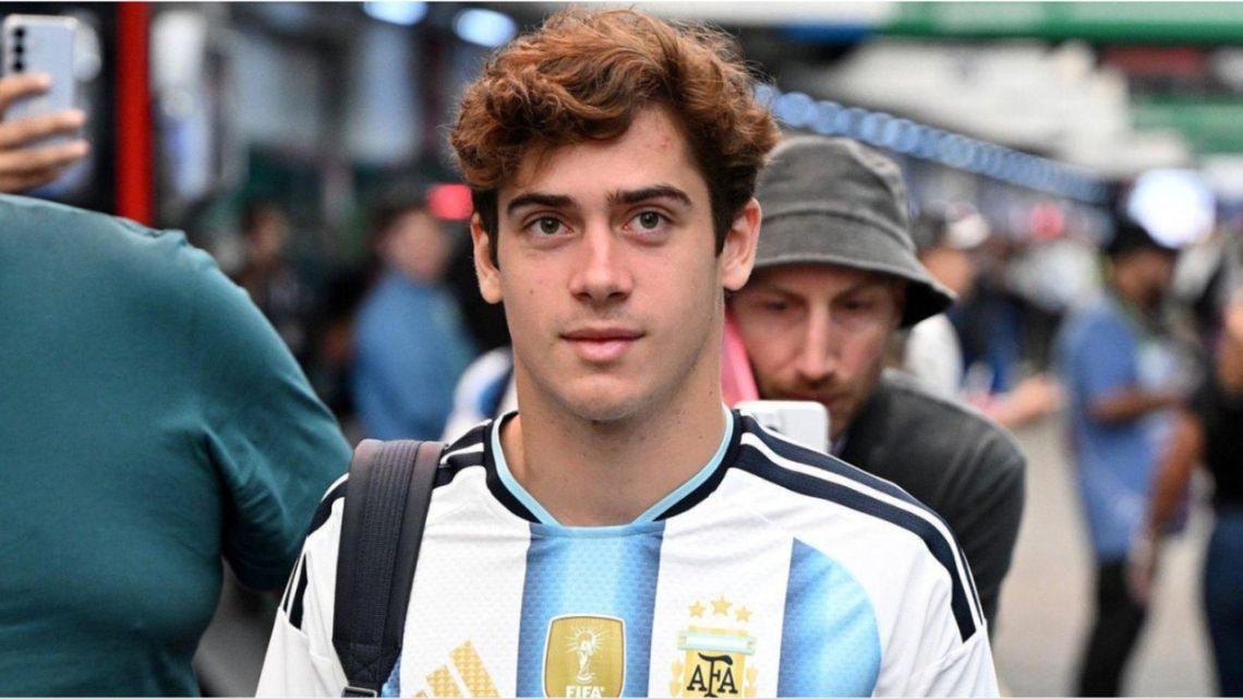 La emoción de Franco Colapinto por su exhibición en Argentina: 