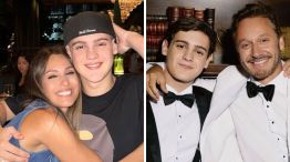 Benjamín Vicuña con Bautista/Bautista con Pampita