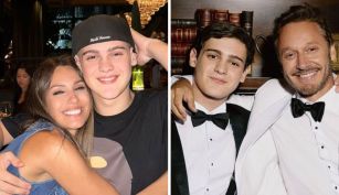 Benjamín Vicuña con Bautista/Bautista con Pampita