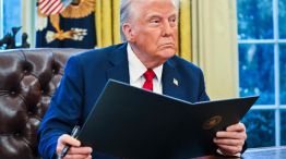 Trump, en el Salón Oval.