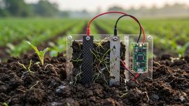 Desarrollan una pila de combustible que genera electricidad a partir de microorganismos del suelo para sensores remotos