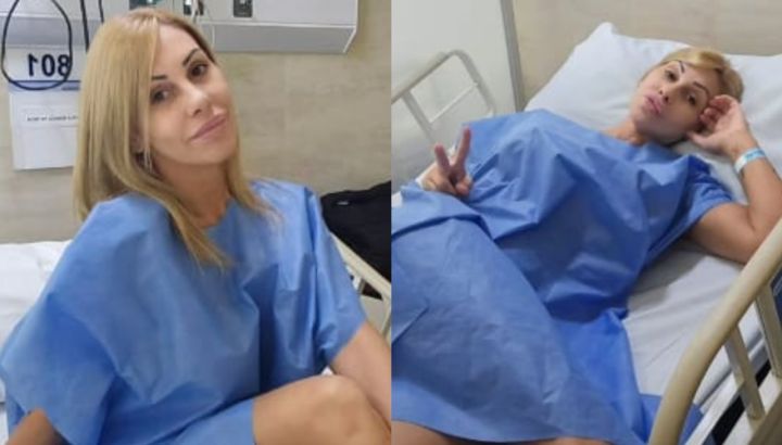 Operaron a Mónica Farro tras una complicación con una prótesis mamaria: cómo se encuentra