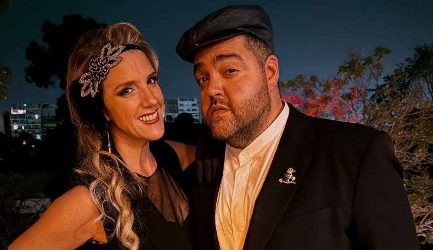Darío Barassi y Lucía Gómez Centurión