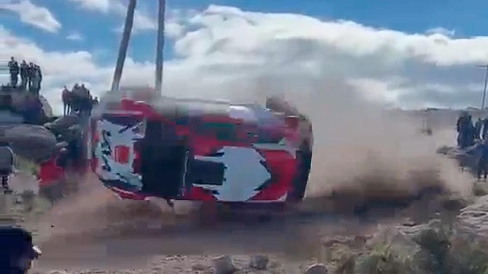 Accidente Rally Córdoba en Mina Clavero 19042026