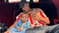 L-Gante y su hija Jamaica