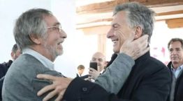 Luis Brandoni y Mauricio Macri