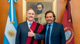 Peter Lamelas con el gobernador de Salta, Gustavo Sáenz 20042026