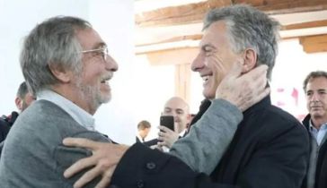 Luis Brandoni y Mauricio Macri
