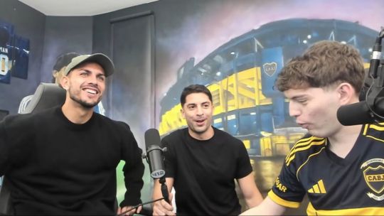 Festejo boquense: Leandro Paredes visitó a Davo Xeneize