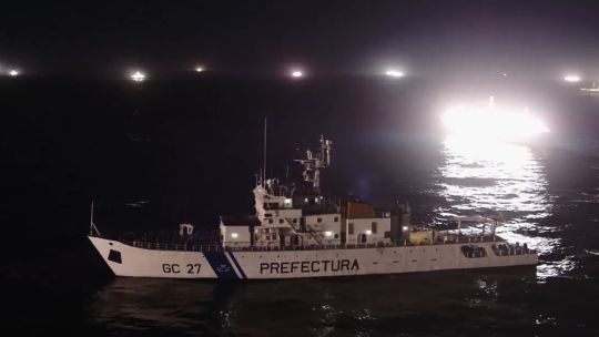Pesca ilegal: Prefectura detectó a un buque portugués en el Mar Argentino