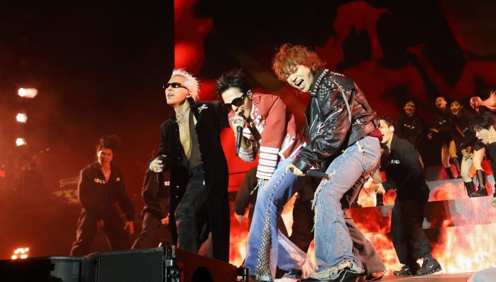 El grupo BIGBANG, "Reyes del K-Pop", anuncia gira mundial durante su última actuación en Coachella