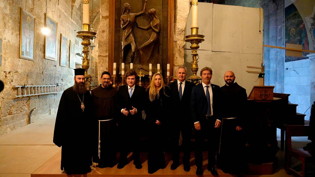 Javier Milei en Israel 