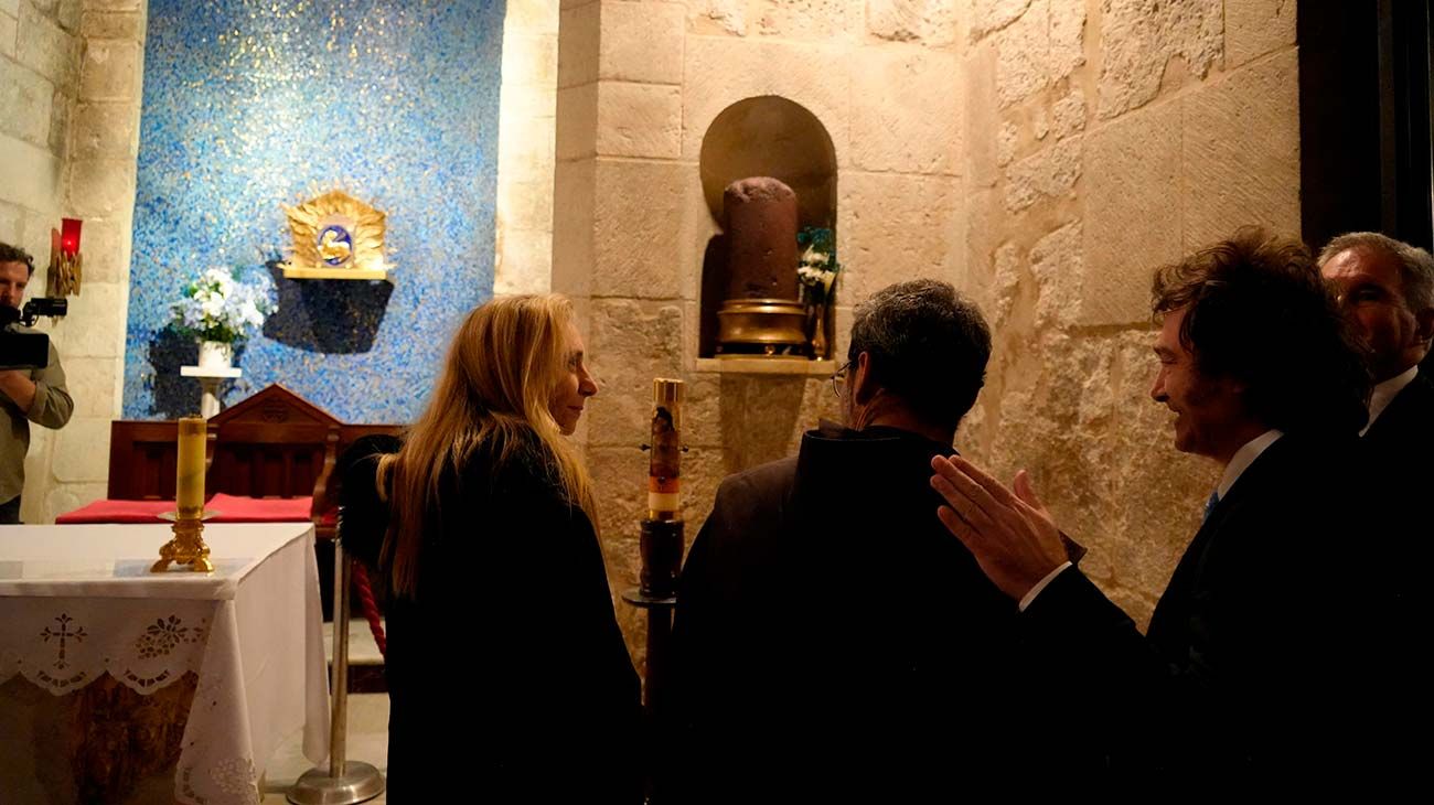 Javier Milei en Israel 