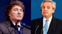 Javier Milei y Alberto Fernández 21042026