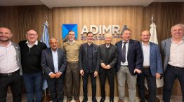 Sabino Vaca Narvaja con Adimra