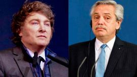 Javier Milei cruzó a Alberto Fernández por el precio de la carne: "Analfabeto e incompetente"
