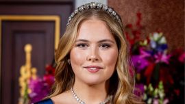 Sastrería y monocromía, el llamativo look de la princesa Amalia con el que se llevó todas las miradas