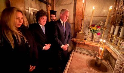 Javier Milei en Israel 21042026