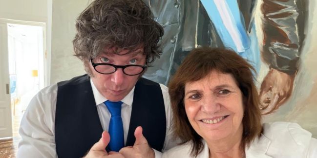 Milei y Bullrich