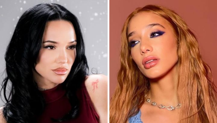 La Joaqui y Ángela Torres usaron mismo vestido y una vez más mostraron su gran parecido: "Las lindas no nos copiamos"