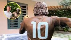 Estatua de Maradona