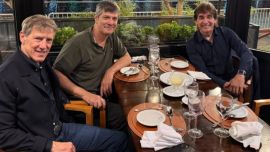 La cena del presidenciable Dante Gebel con Pergolini que fue tendencia en redes