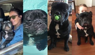 Paula Chaves con Moro