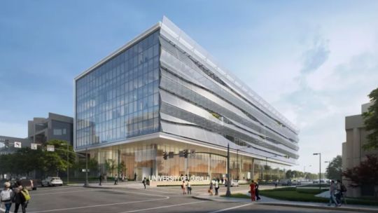 La Universidad de Louisville comenzó la construcción de un centro médico de 280 millones de dólares con tecnología robótica avanzada
