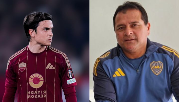 Paulo Dybala y Marcelo Delgado