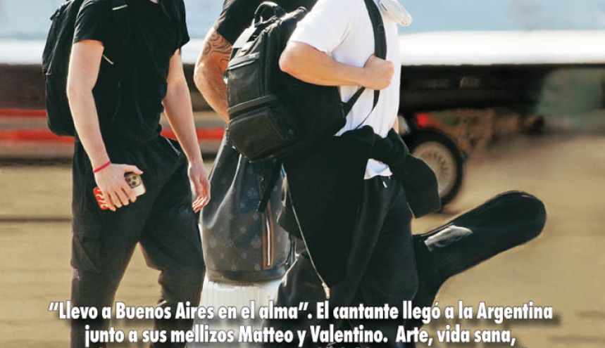 La intimidad de Ricky Martin