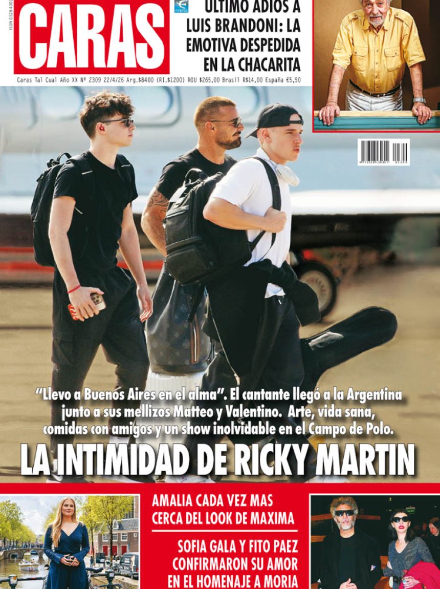 La intimidad de Ricky Martin